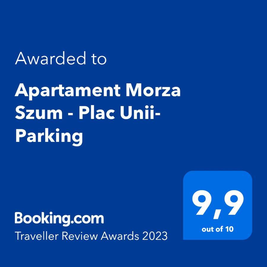 Apartament Morza Szum - Plac Unii- Parking Gdynia Eksteriør billede